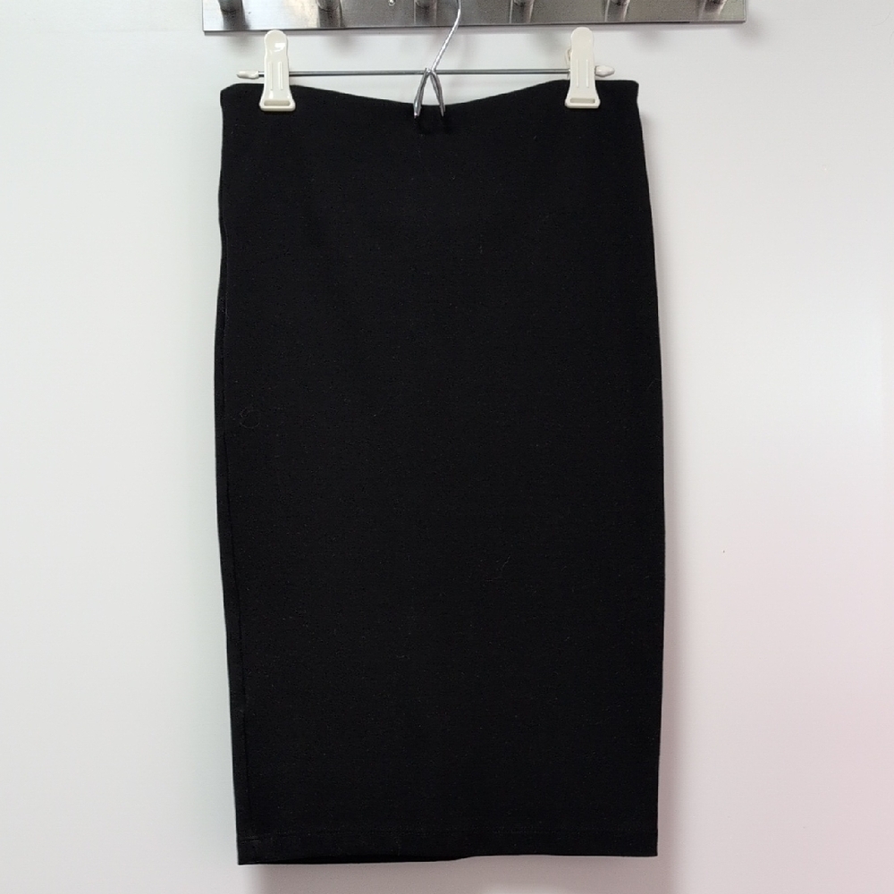 Alexander McQueen Classic Black Pencil Skirt